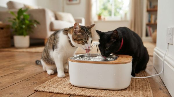 Les meilleures fontaines pour chats : eau fraîche tout le temps