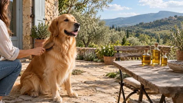 Top 5 huiles indispensables pour un pelage éclatant chez le chien